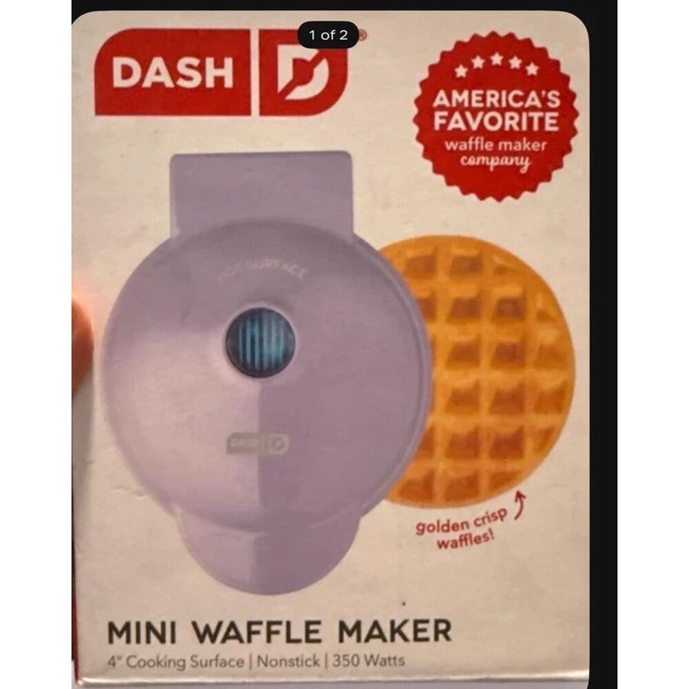 Mini waffle maker -dash